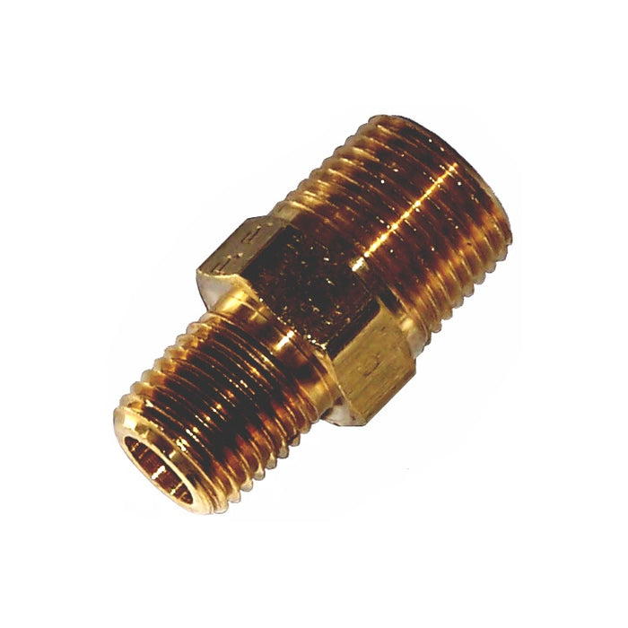 Kleinn - 53814N - Hex male nipple adapter - 3/8 Inch M NPT to 1/4 Inch M NPT