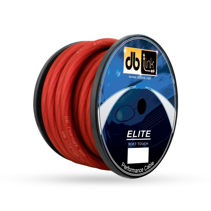 DB Link - STPW0R50Z - 0 GA. RED POWER WIRE 50  foot ROLL  (B08)