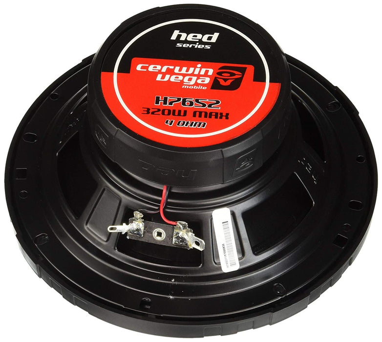 Cerwin Vega - H7652 - 6.5" 2-way coaxial set - 320W MAX / 50W RMS POWER HANDLING