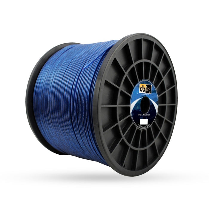 DB Link - SW18G1000Z - 18 GA. BLUE SPEAKER WIRE 1000  foot ROLL  (L06)