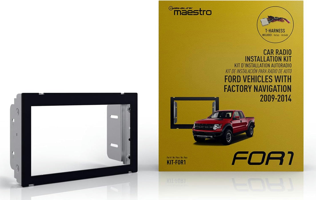 Maestro - KIT-FOR1 - Radio Replacement bezel for early ford vehicles with modular navigation platform