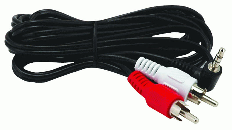 Install Bay - IB3.5RCA-1 - 3.5MM TO RCA CABLE 1 METER - 5PK