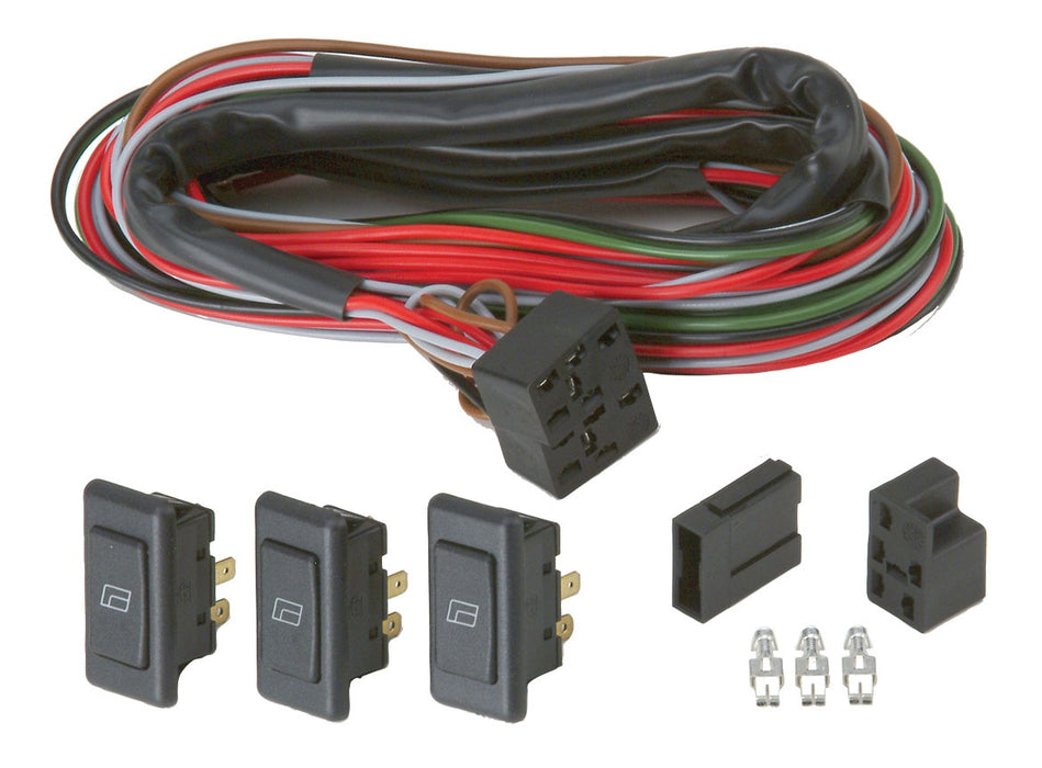 Install Bay - IB33040127 - 3 Switch Kit Illuminated Universal With Built In Frame - Each