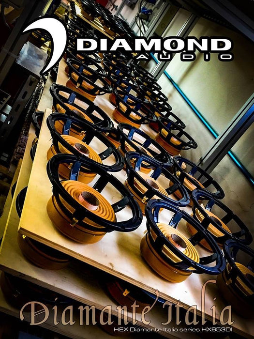 Diamond - HX653DI - 3-Way 6.5"Hex Dia-Italia 150WRMS Power Handling