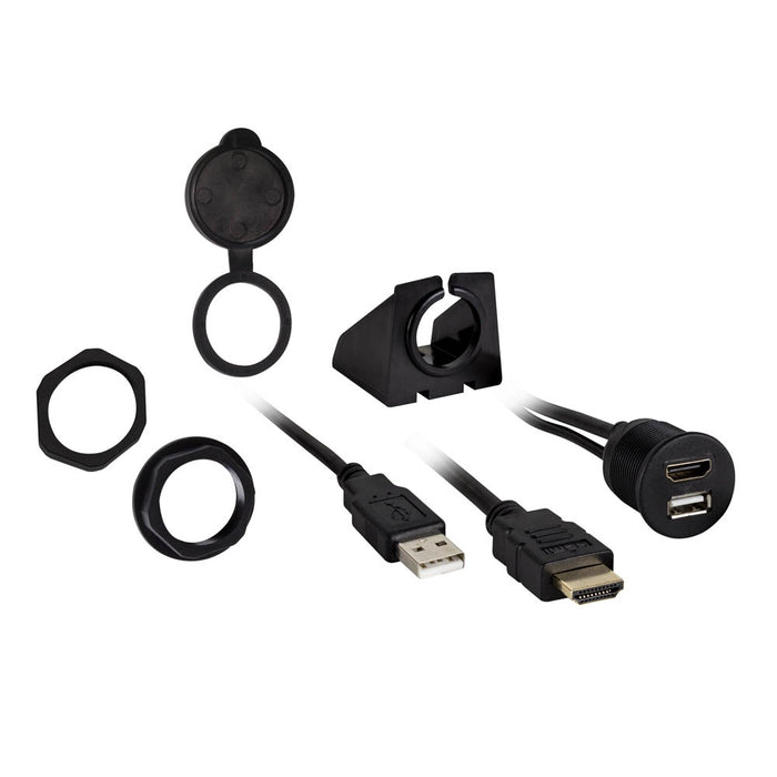 Install Bay - IBR73 - HDMI / USB Pass Through Extension - Retail Pack