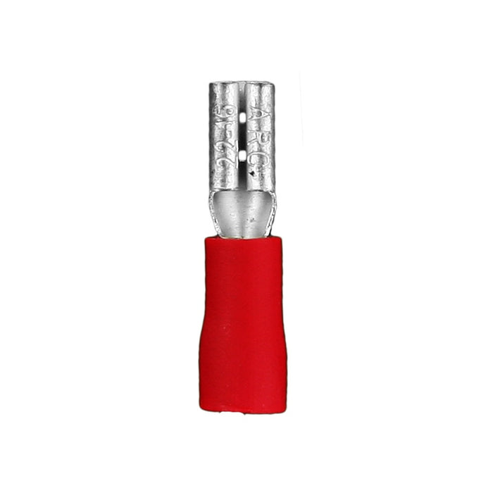 Install Bay - RVFD110 - Red Vinyl Female Quick Disconnect 22-18 Gauge .110