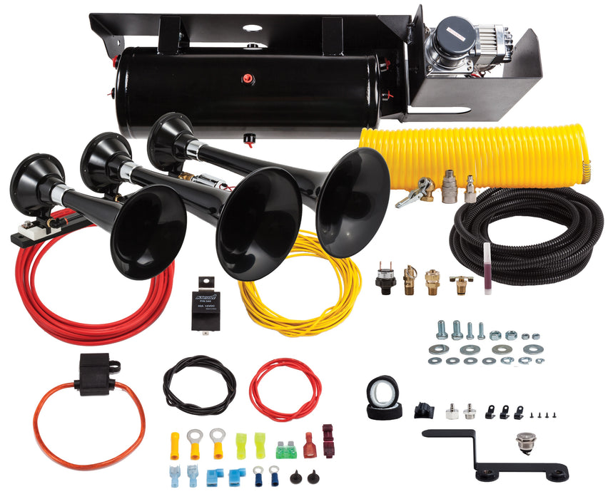 Kleinn - SDKIT-230 - 2011-16 F-250/2011-15 F-350 Train Horn and Onboard Air System-230/6350RC