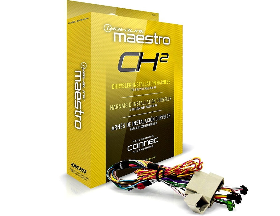 Maestro - HRN-RR-CH2 - CH2  Plug and Play T-Harness for CH2 Chrysler, Dodge, Jeep Vehicles