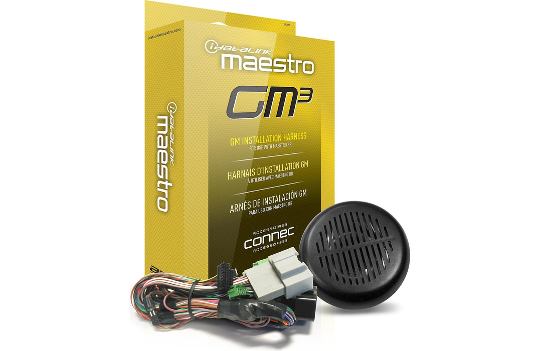 Maestro - HRN-RR-GM3 - GM3 Plug and Play T-Harness for GM3 Vehicles, With Speaker