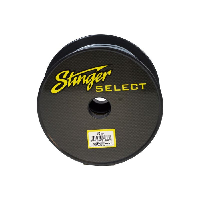 Stinger Select - SSPW18GY - STINGER SELECT 18 GA GRAY PRIMARY WIRE - 500 FT