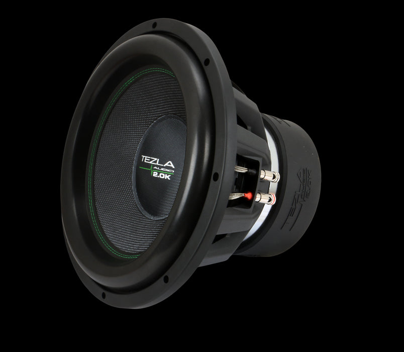 Tezla Audio - TZV115D220K - High Performance Car Subwoofer 15 Inch, Dual 2ohm, RMS 2000W, MAX 4000 Watts