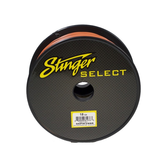 Stinger Select - SSPW18BR - STINGER SELECT 18 GA BROWN PRIMARY WIRE - 500 FT