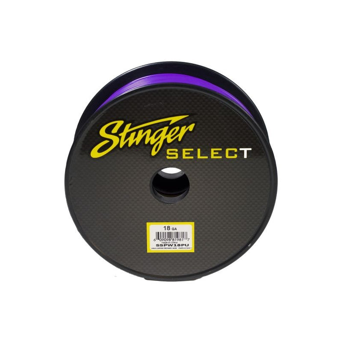 Stinger Select - SSPW18PU - STINGER SELECT 18 GA PURPLE PRIMARY WIRE - 500 FT