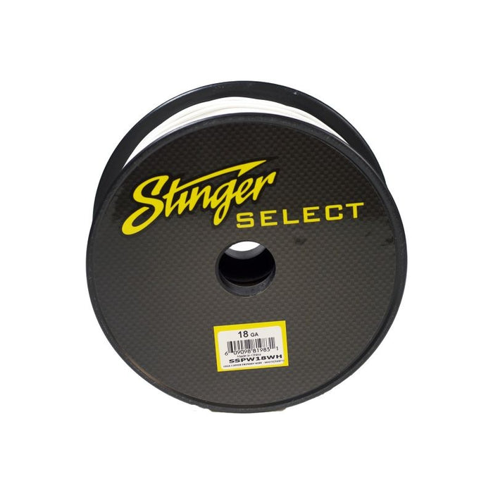 Stinger Select - SSPW18WH - STINGER SELECT 18 GA WHITE PRIMARY WIRE - 500 FT