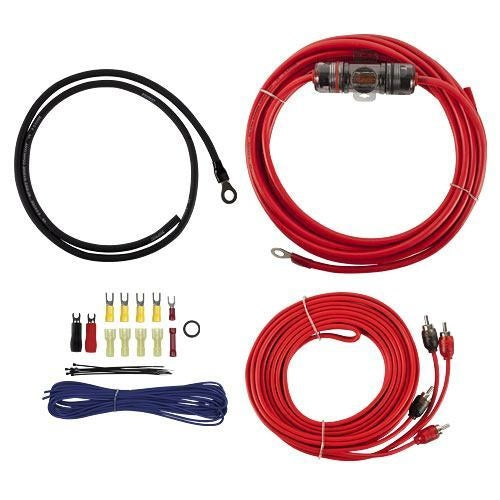 T-SPEC - V6-RAK8 - 8 AWG 400W AMP KIT WITH RCA - V6 SERIES