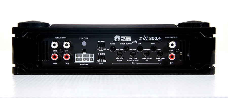 RE Audio - ZTX800.4 v2 - Re Audio Amp / ZTX Version2 / 4-ch / 5Wx4at4 110Wx4at2 210Wx2at4-mono