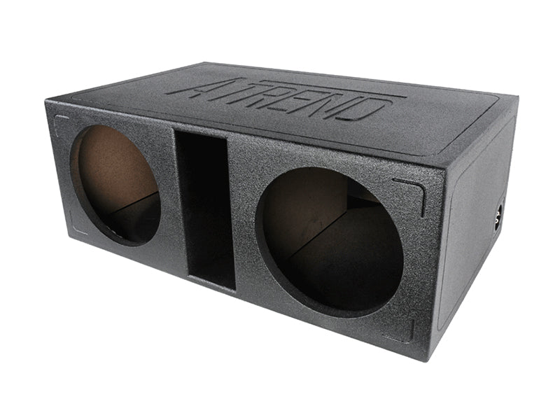 Atrend -SPL-15DV - 15 inch Dual SPL Vented - Coated, Total box volume: 6.0 cubic feet, 1'' Face Baffle Board