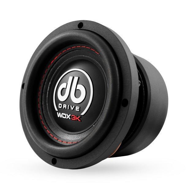 DB DRIVE - WDX653K - 3000 WATT 6.5 inch DUAL 4 OHM SUBWOOFER