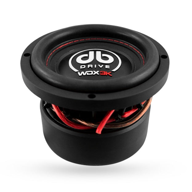 DB DRIVE - WDX653K - 3000 WATT 6.5 inch DUAL 4 OHM SUBWOOFER