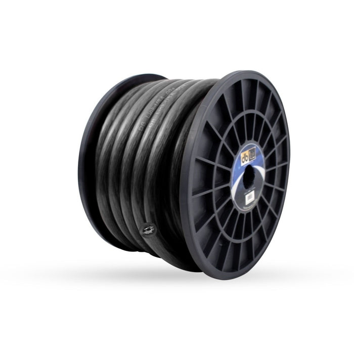 DB Link - GW0BK50Z - 0 GA. BLACK GROUND WIRE 50  foot ROLL  (C12)