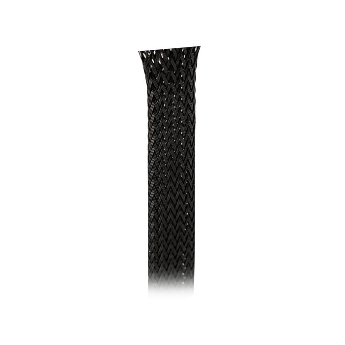 Install Bay - FLX12BLK - 1/2in Expandable Sleeving Black - 100 Feet