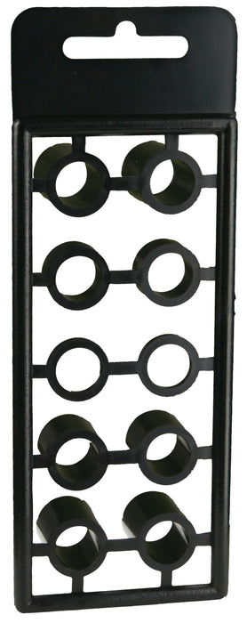 Install Bay - SST - Shaft Spacer Tree - Assorted Sizes - Black - Package of 10