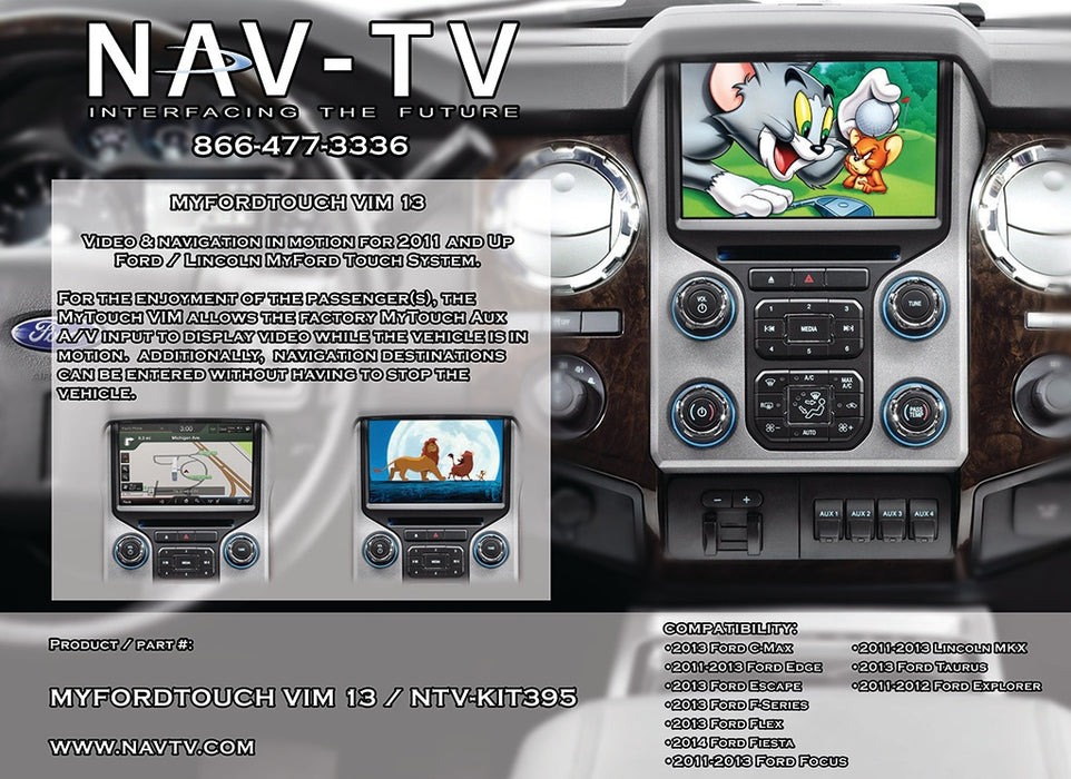Nav-TV - NTV-KIT395 - MY-TOUCH VIM 13 KIT