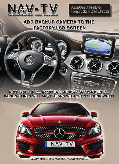 Nav-TV - NTV-KIT461 - W204-12 WITH DYNAMIC PARKING LINES KIT