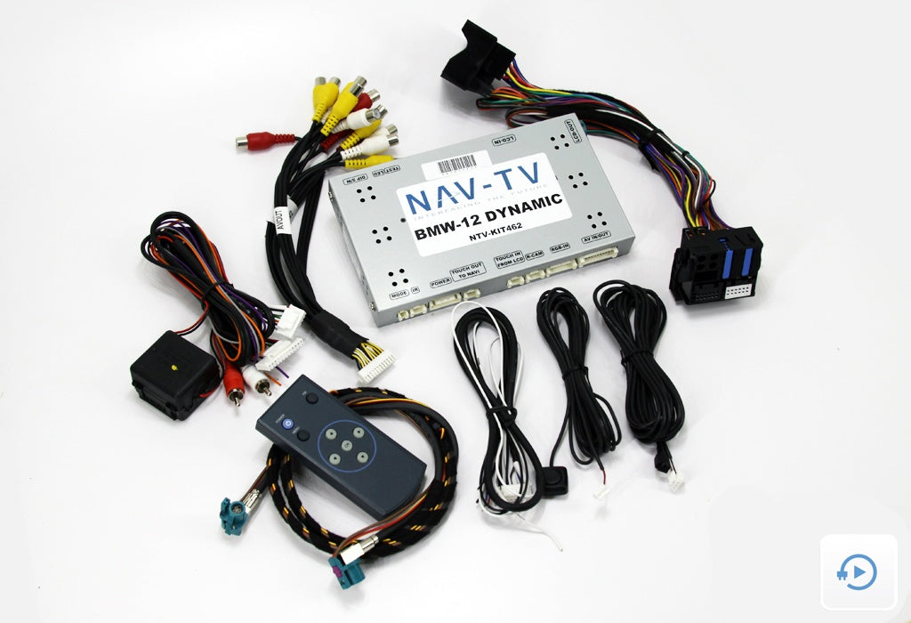 Nav-TV - NTV-KIT462 - BMW-12 WITH DYNAMIC PARKING LINES KIT