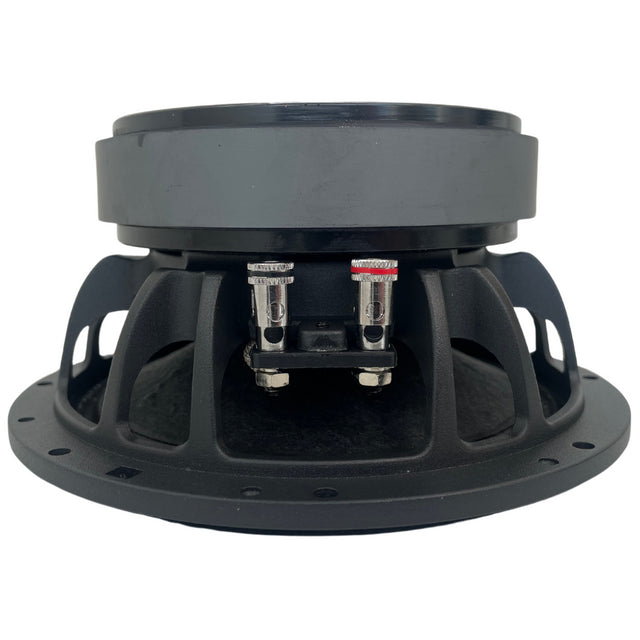 SoundQubed - HDX-PA6B-4 - 6.5" midrange with bullet - 1.5" 4 ohm Voice Coil - 300w/600w Frequency Response 100Hz - 10KHz