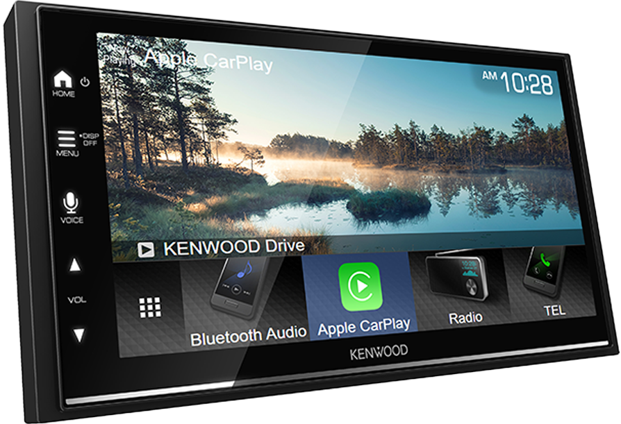 Kenwood - DMX7709S - 6.8" Capacitive Screen Media Receiver, Car Play Ready,  Android Auto Ready, Mirroring for Android Phones (USB), HDMI Input, Rear USB, Front & Rear Camera Inputs, 3Preouts (4V), iDatalink Maestro Ready, SXM Ready