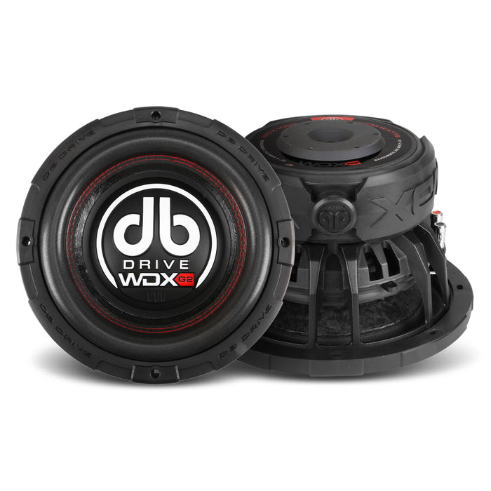 DB Drive - WDX10G2F-4 - 10" WOOFER 4 OHM DVC 600W NOMINAL / 1200W MAX SHALLOW MOUNT
