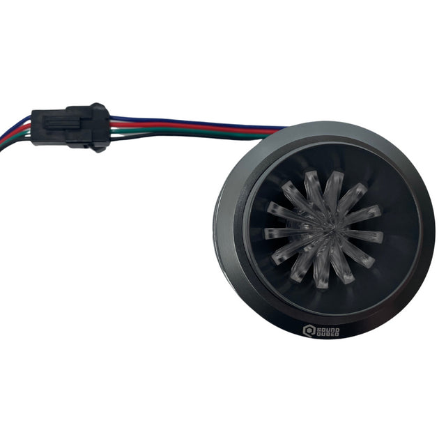 SoundQubed - HDX-PT2N - 1.6" Shallow Neodymium Super Bullet w/ RGB - 1" PEEK 4 ohm VC Power Handling 45w/90w