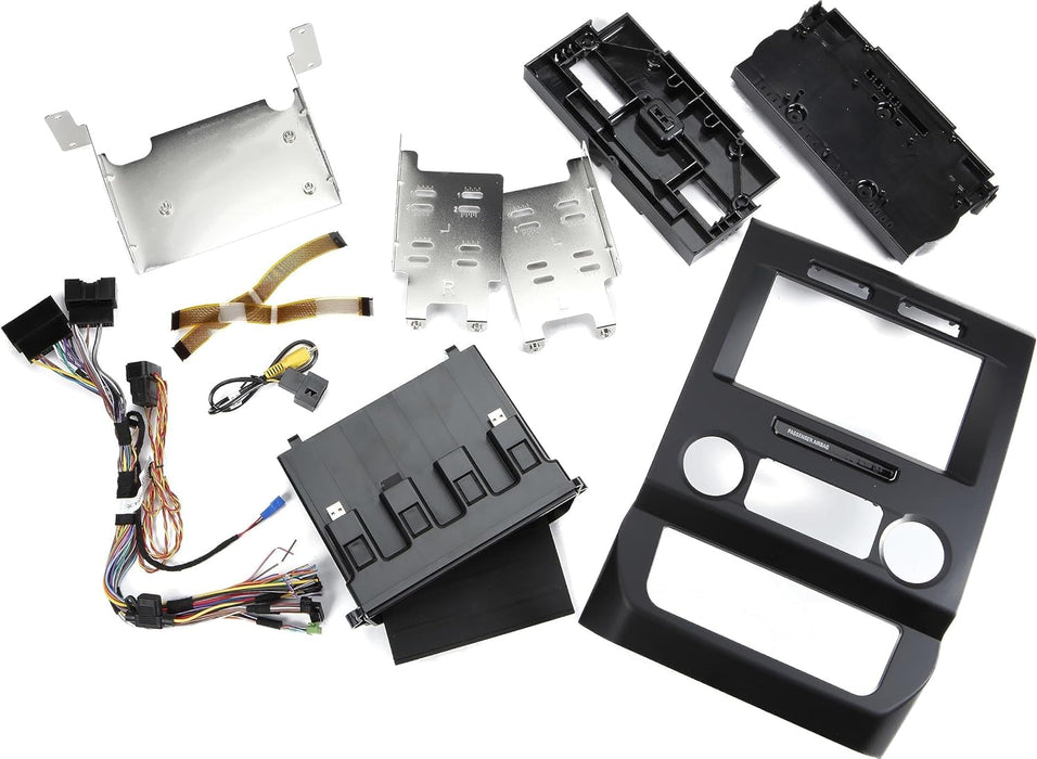 Maestro - KIT-FTR1 - Dash kit and T-harness solution for 2015 and up Ford F150 and Superduty. Includes T-harness, radio panel, steel radio brackets and USB adapter