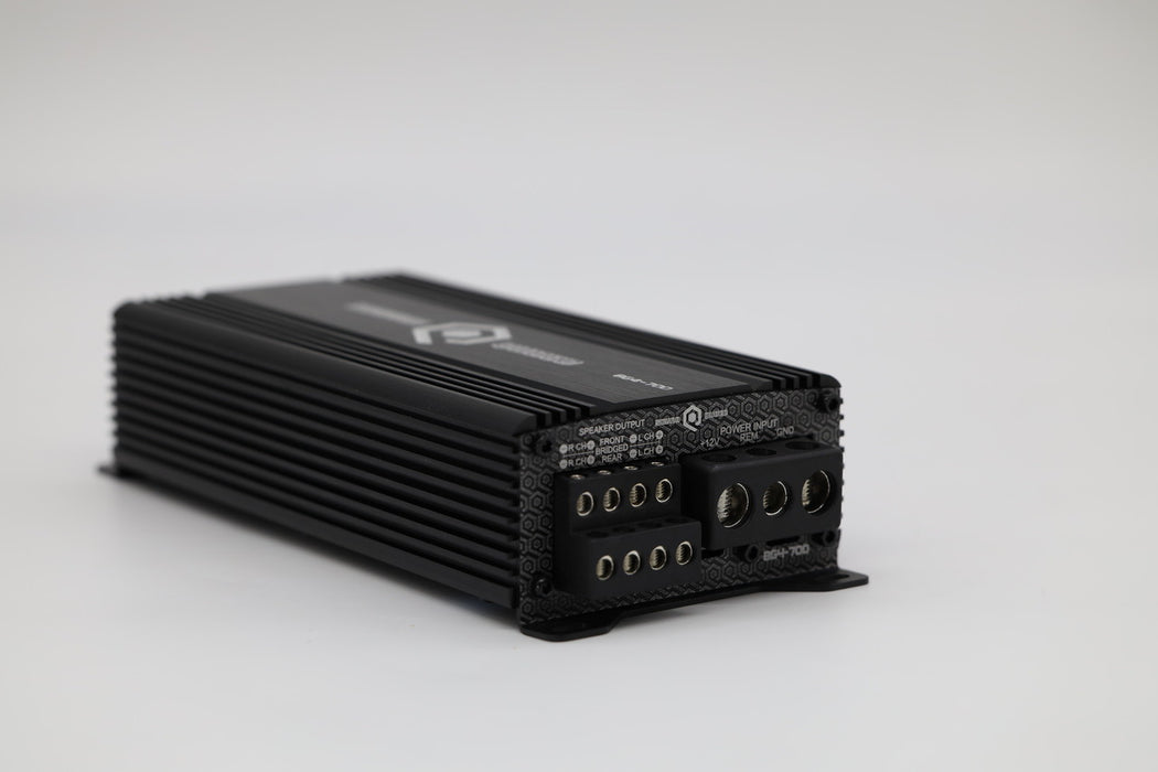SoundQubed - BG4-700 - 700w RMS 4 Channel Amplifier
