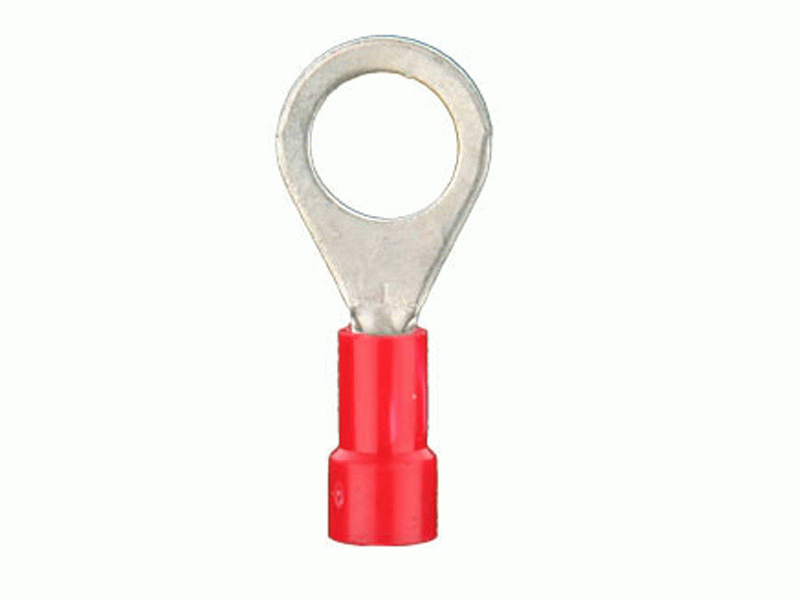 Install Bay - RVRT14 - Red Vinyl Ring Terminal 22-18 Gauge #14 - Package of 100