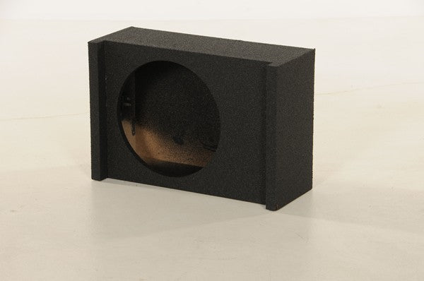 Q-Power Q Bomb coated bedliner  - QBSHALLOW12DF - Single 12  Sealed Universal Truck Downfire Finished w/Bed Liner
