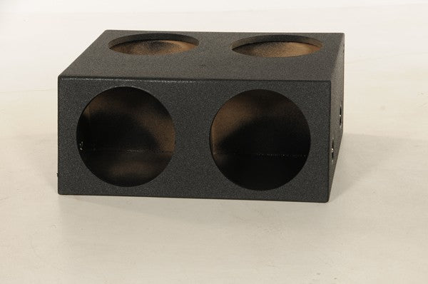 Q-Power Q Bomb coated bedliner  - QBOMB124HOLET - 4hole 12  Sealed (2) Front/(2) Top Finished w/Bed Liner