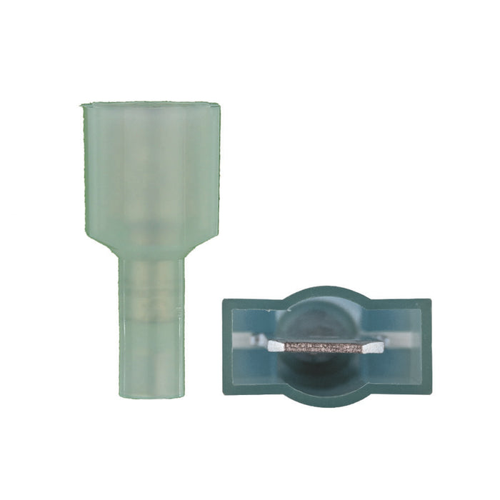 Install Bay - 3MBNMD250F - 3M Blue Nylon Male Quick Disconnect 16-14 Gauge .250