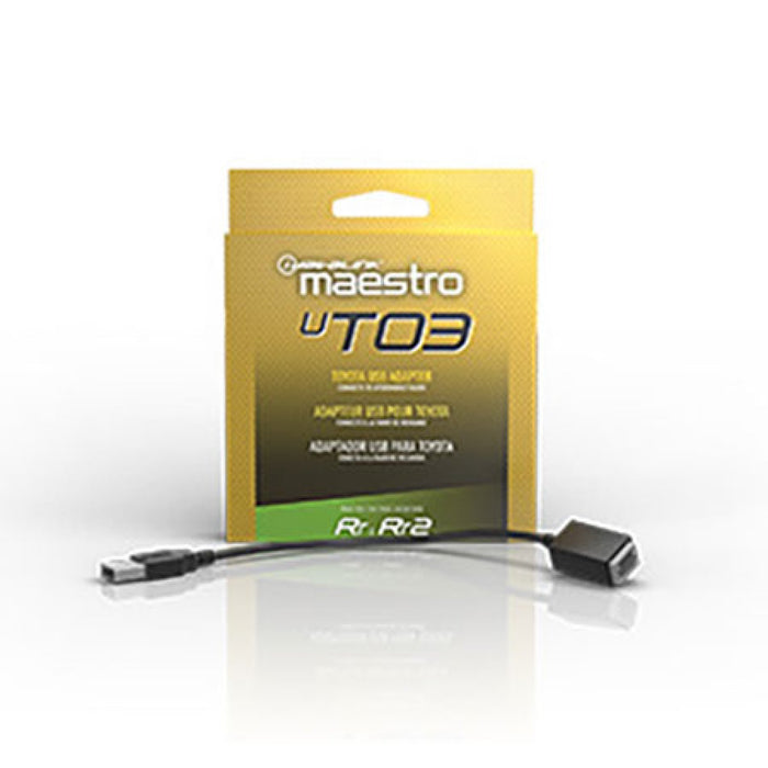 Maestro - ACC-USB-TO3 - USB Adapter for select Toyota Vehicles.  Compatible with MSR, MSW, MRR & MRR2