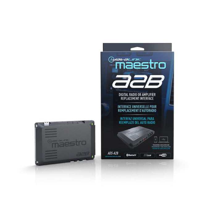 Maestro - ADS-A2B - Advanced radio and amplifier replacement interface for vehicles with digital audio using A2B
