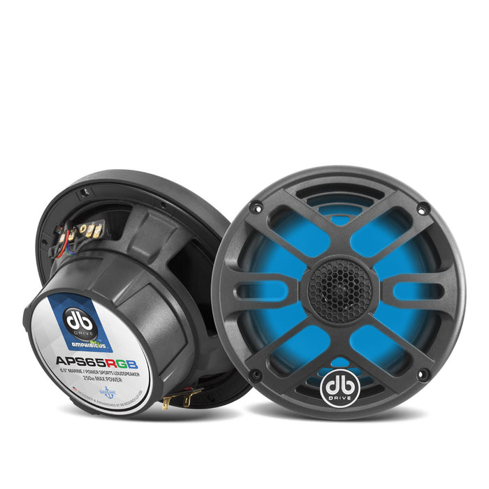 DB Marine - APS65RGB - 6.5" 2 WAY MARINE /POWER SPORTS LOUD SPEAKER