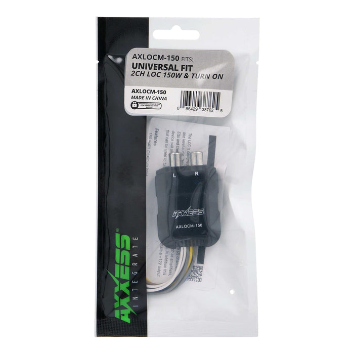 Axxess - AXLOCM-150 - Mini 150 Watt 2 Channel Line Output Converter