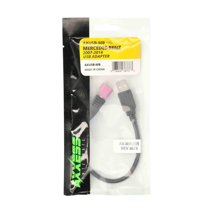 Axxess - AXUSB-MB - USB Retention Harness 12 Inch - Mercedes 2007-2014