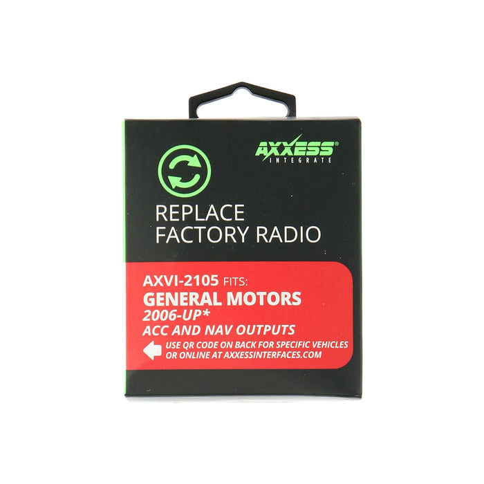 Axxess - AXVI-2105 - GM 06-UP LAN 29 accessory and NAV output interface