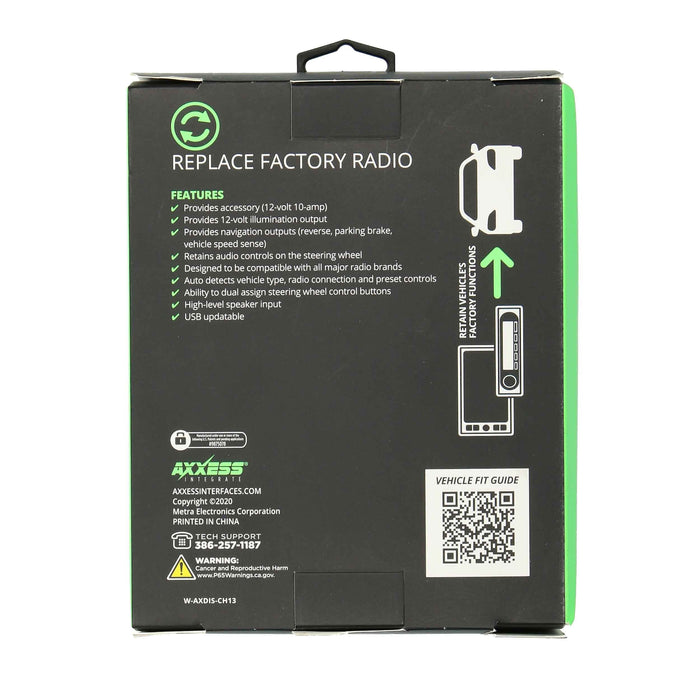 Axxess - AXDIS-CH13 - Chrysler Data Interface with SWC 2004-up