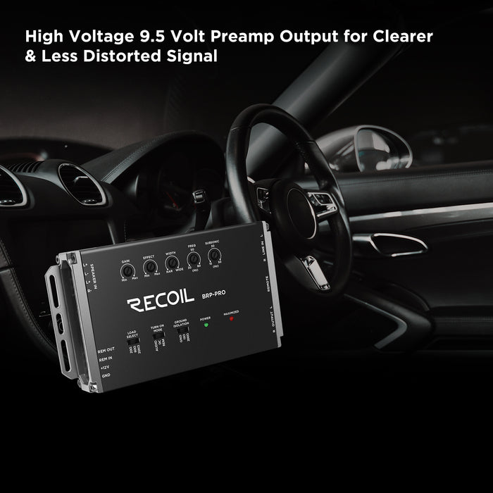 Recoil Audio - BRP-PRO      -BASS RESTORATION PROCESSOR / LOC / LINE DRIVER