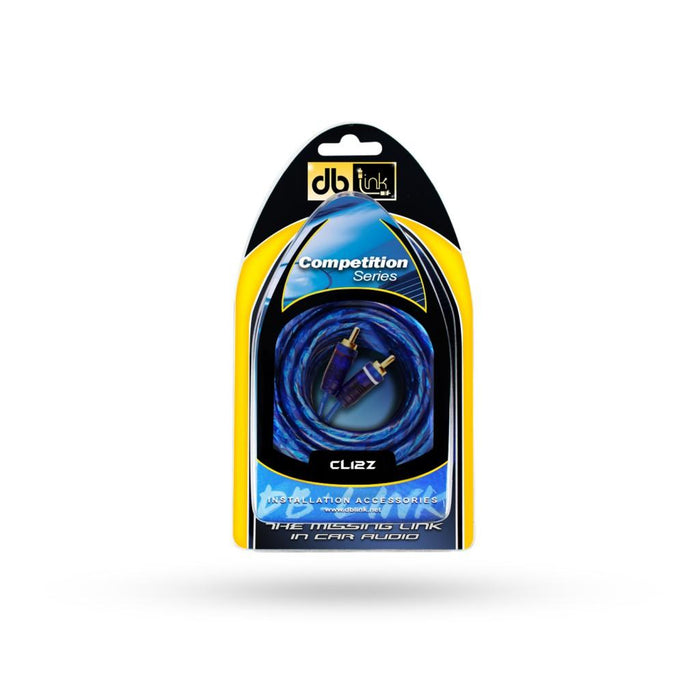 DB Link - CL12 - 12"  TRIPLE SHIELDED COMPETITION SERIES RCA'S.