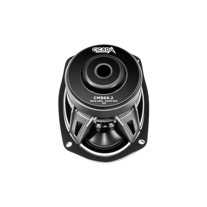 Cicada - CMB69.2 - 6x9 -Inch Pro MidBass - Carbon Matrix Cone - 2Ω