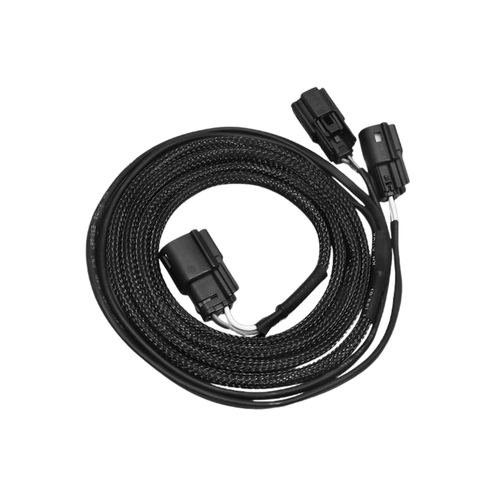 Cicada - HDRoM - Rear Input Molex Harness For: DSP125.4D/ DSP150.4D/CX250.2D/ CX150.4D This includes 6ft of extended Speaker wire and Molex plugs for Bag "Split Backbone" crossover wiring